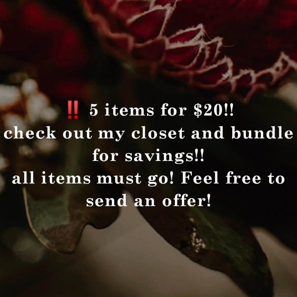 ALL ITEMS MUST GOOOO